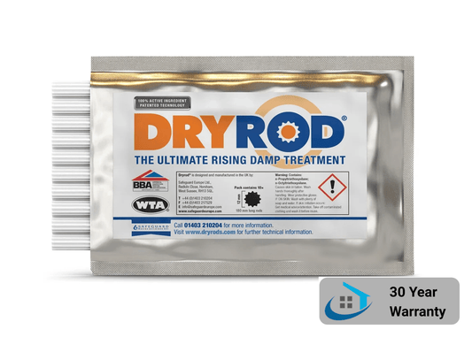 Rising Damp Dryrod 10 Rod Pack - Damp Busters (Aus)